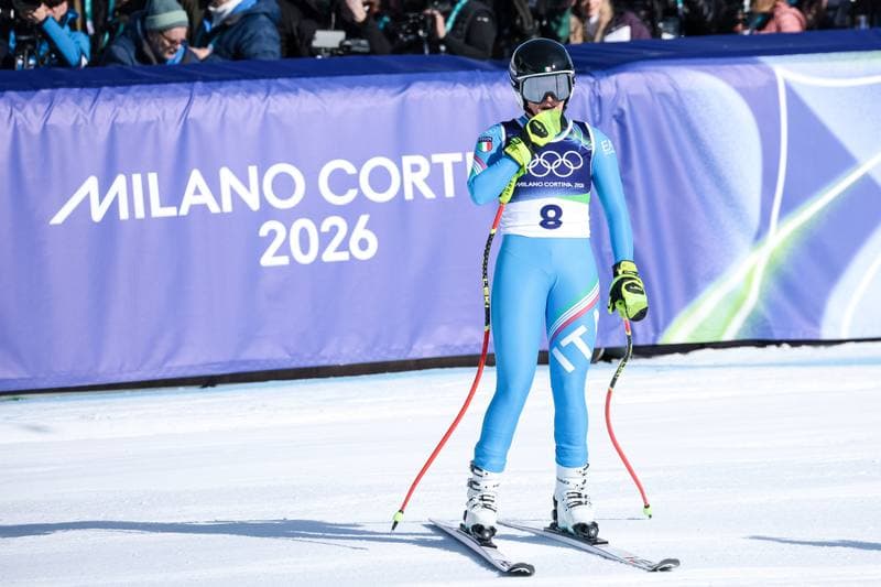 Alpine Skiing. Olympic Winter Games Milano-Cortina 2026. Women's Downhill. 08.02.2026