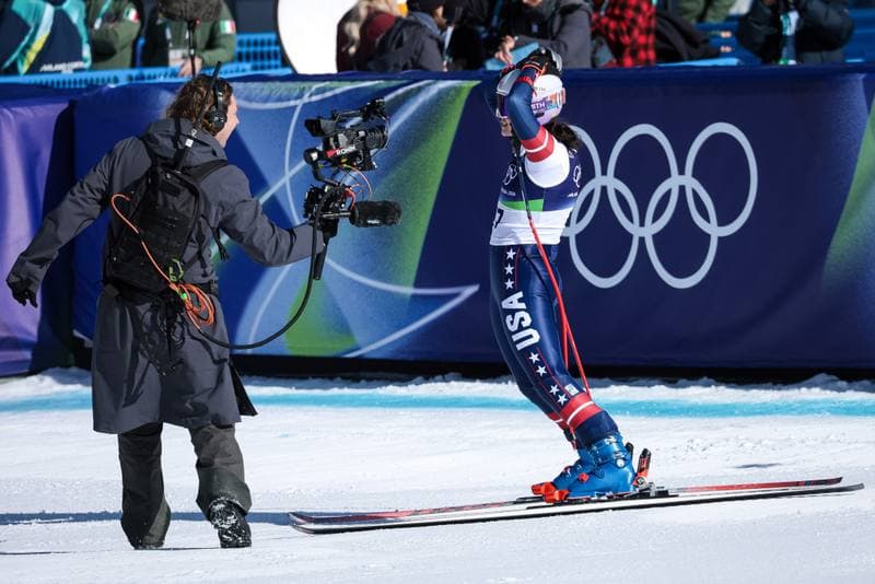 Alpine Skiing. Olympic Winter Games Milano-Cortina 2026. Women's Downhill. 08.02.2026