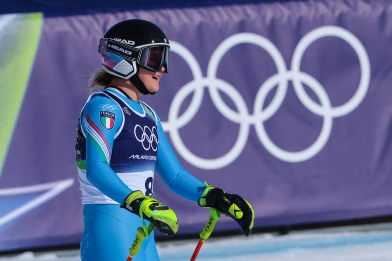 Alpine Skiing. Olympic Winter Games Milano-Cortina 2026. Women's Downhill. 08.02.2026