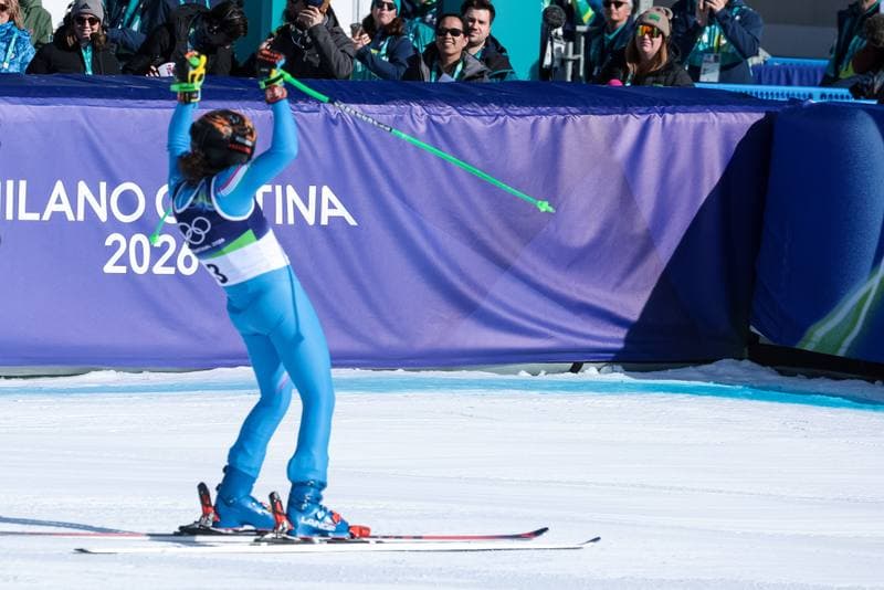 Alpine Skiing. Olympic Winter Games Milano-Cortina 2026. Women's Downhill. 08.02.2026