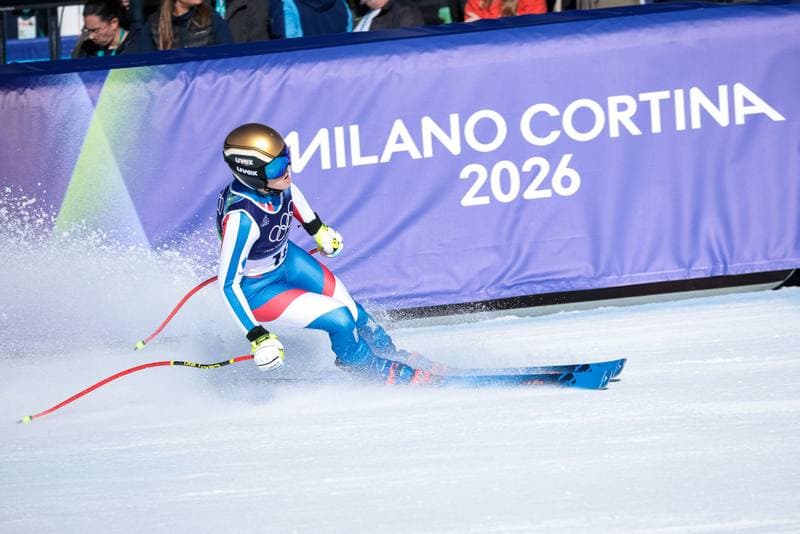 Alpine Skiing. Olympic Winter Games Milano-Cortina 2026. Women's Downhill. 08.02.2026