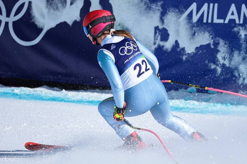 Alpine Skiing. Olympic Winter Games Milano-Cortina 2026. Women's Downhill. 08.02.2026