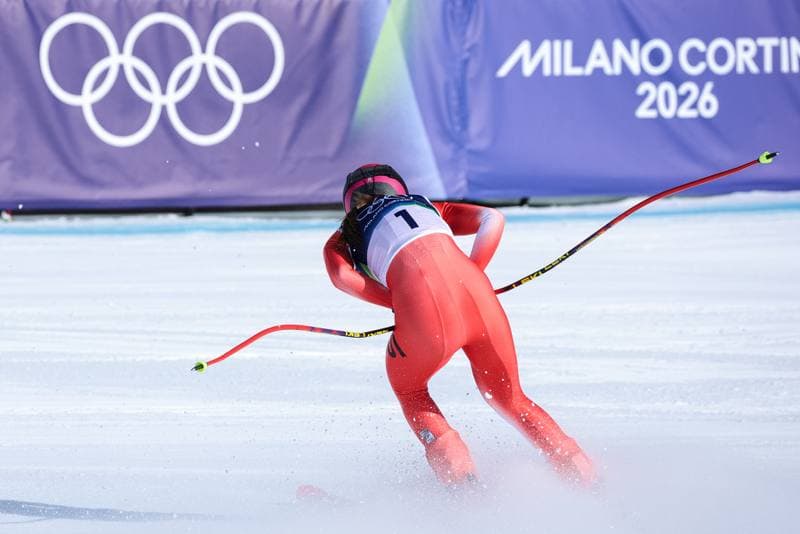 Alpine Skiing. Olympic Winter Games Milano-Cortina 2026. Women's Downhill. 08.02.2026