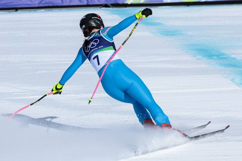 Alpine Skiing. Olympic Winter Games Milano-Cortina 2026. Women's Downhill. 08.02.2026