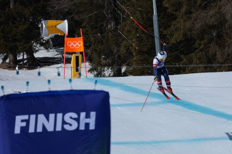 Alpine Skiing. Olympic Winter Games Milano-Cortina 2026. Women's Downhill. 08.02.2026