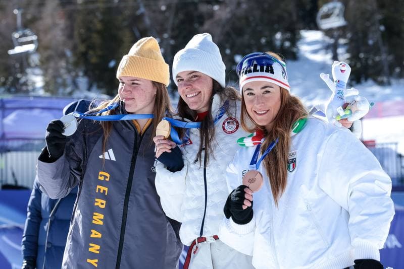 Alpine Skiing. Olympic Winter Games Milano-Cortina 2026. Women's Downhill. 08.02.2026