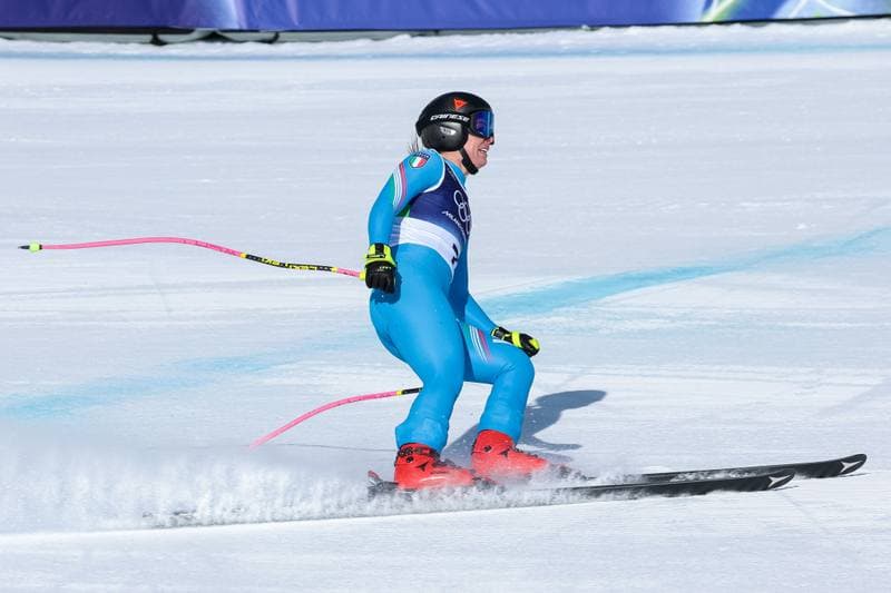 Alpine Skiing. Olympic Winter Games Milano-Cortina 2026. Women's Downhill. 08.02.2026