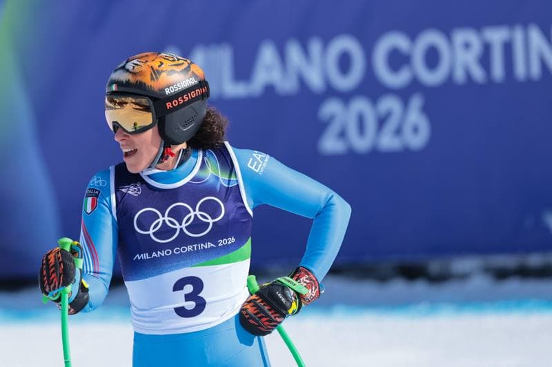 Alpine Skiing. Olympic Winter Games Milano-Cortina 2026. Women's Downhill. 08.02.2026