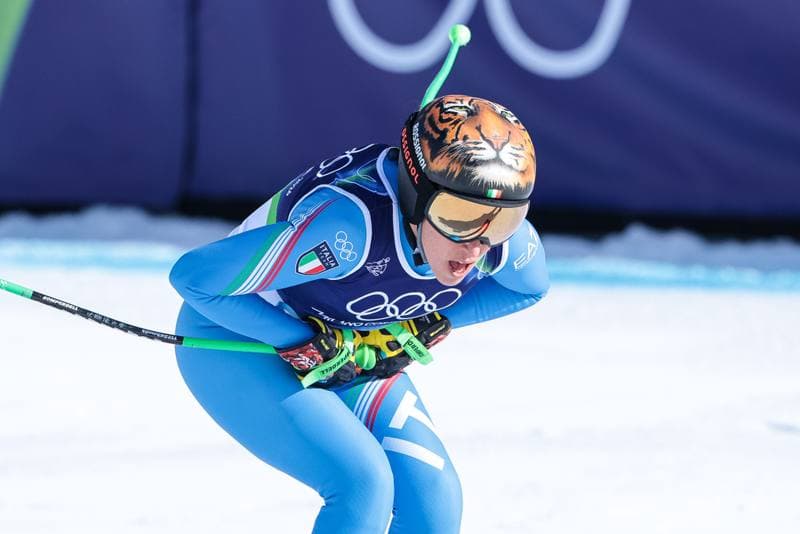 Alpine Skiing. Olympic Winter Games Milano-Cortina 2026. Women's Downhill. 08.02.2026
