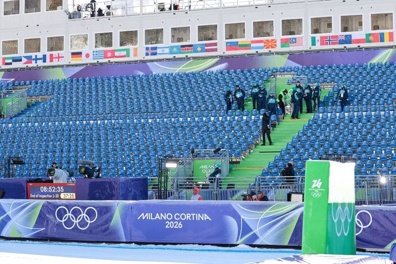 Alpine Skiing. Olympic Winter Games Milano-Cortina 2026. Women's Downhill. 08.02.2026