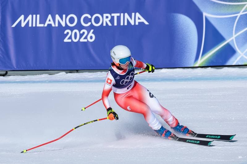 Alpine Skiing. Olympic Winter Games Milano-Cortina 2026. Women's Downhill. 08.02.2026