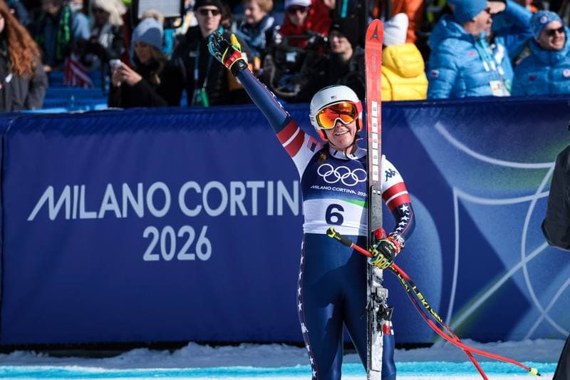 Alpine Skiing. Olympic Winter Games Milano-Cortina 2026. Women's Downhill. 08.02.2026