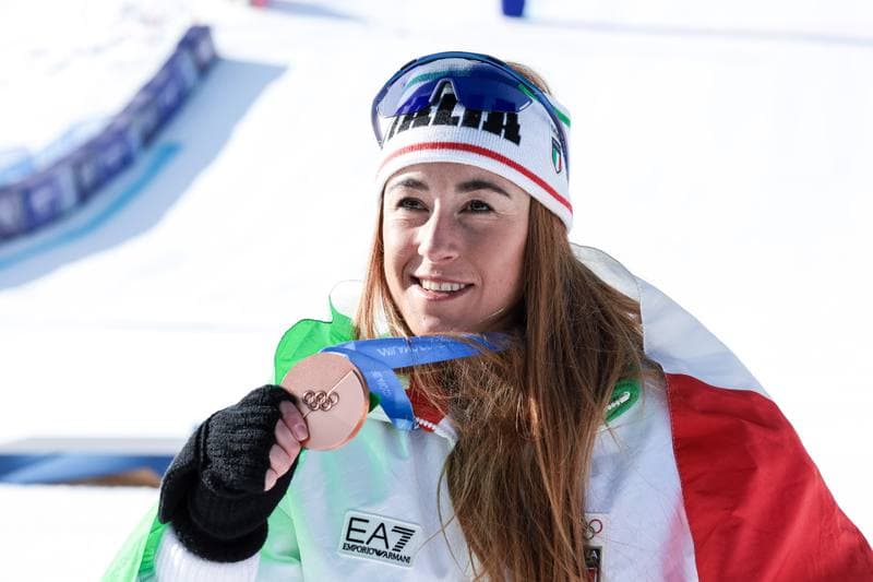 Alpine Skiing. Olympic Winter Games Milano-Cortina 2026. Women's Downhill. 08.02.2026