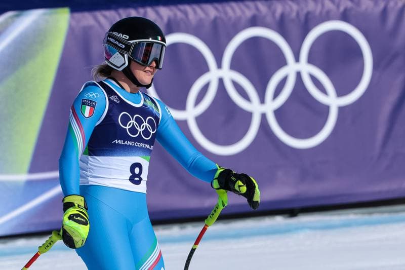 Alpine Skiing. Olympic Winter Games Milano-Cortina 2026. Women's Downhill. 08.02.2026