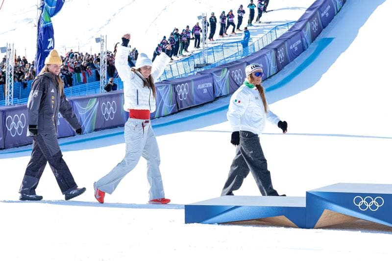 Alpine Skiing. Olympic Winter Games Milano-Cortina 2026. Women's Downhill. 08.02.2026