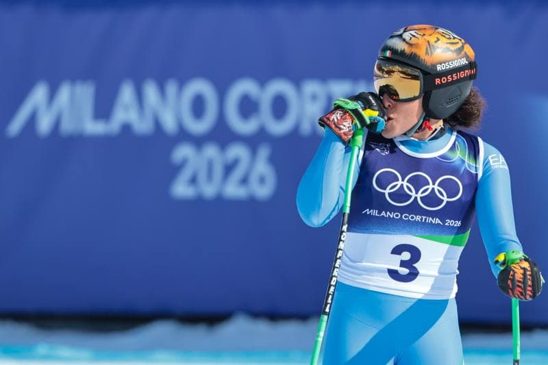 Alpine Skiing. Olympic Winter Games Milano-Cortina 2026. Women's Downhill. 08.02.2026