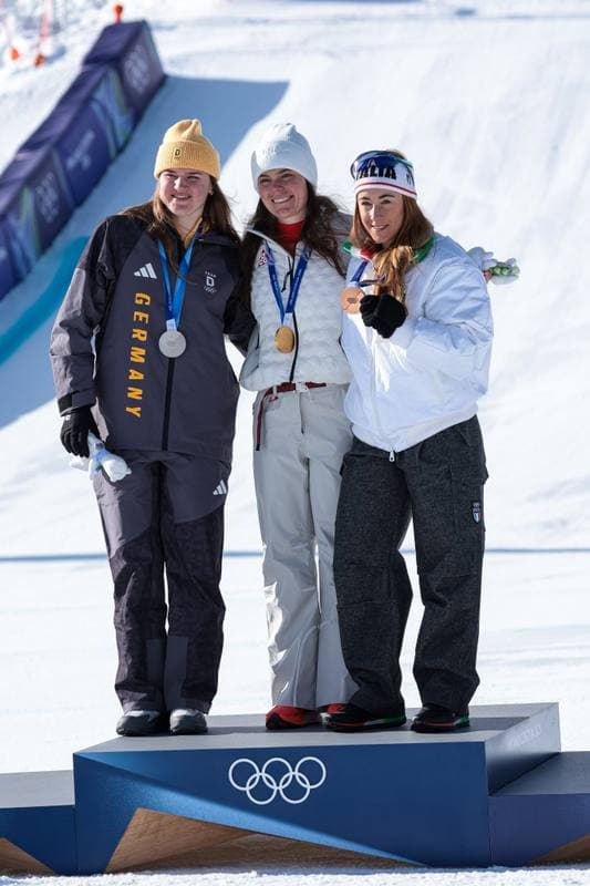 Alpine Skiing. Olympic Winter Games Milano-Cortina 2026. Women's Downhill. 08.02.2026
