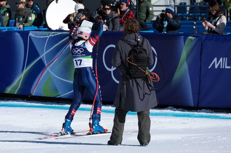 Alpine Skiing. Olympic Winter Games Milano-Cortina 2026. Women's Downhill. 08.02.2026