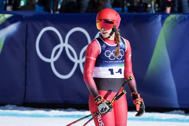 Alpine Skiing. Olympic Winter Games Milano-Cortina 2026. Women's Downhill. 08.02.2026