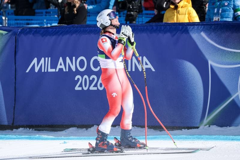 Alpine Skiing. Olympic Winter Games Milano-Cortina 2026. Women's Downhill. 08.02.2026