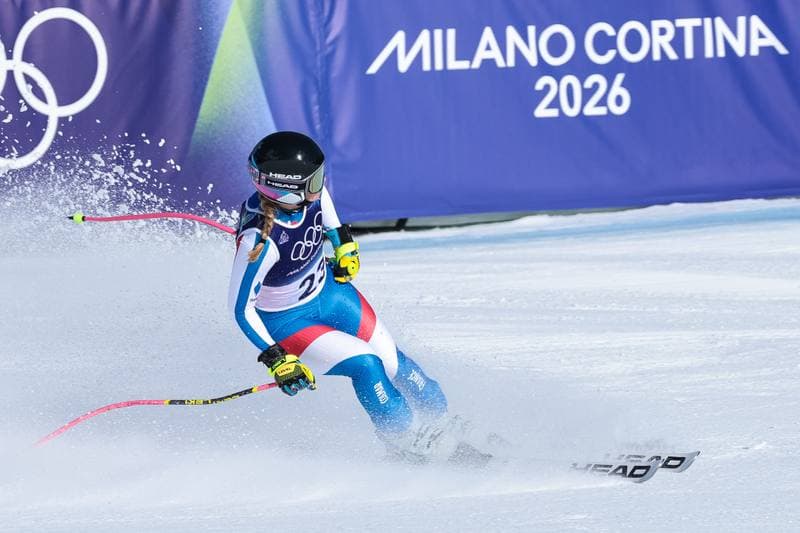 Alpine Skiing. Olympic Winter Games Milano-Cortina 2026. Women's Downhill. 08.02.2026