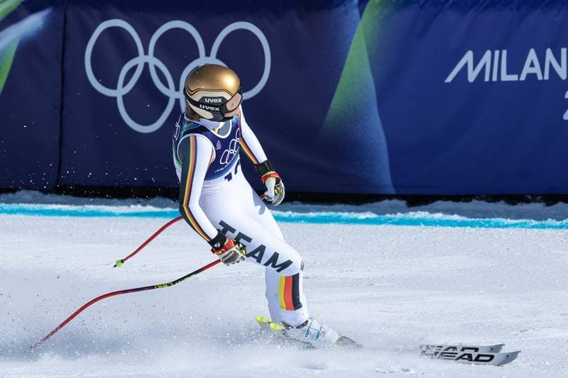 Alpine Skiing. Olympic Winter Games Milano-Cortina 2026. Women's Downhill. 08.02.2026