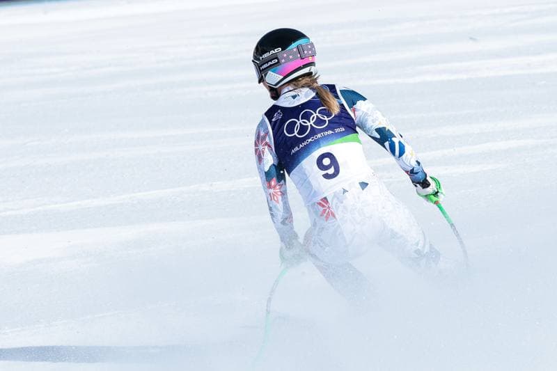 Alpine Skiing. Olympic Winter Games Milano-Cortina 2026. Women's Downhill. 08.02.2026