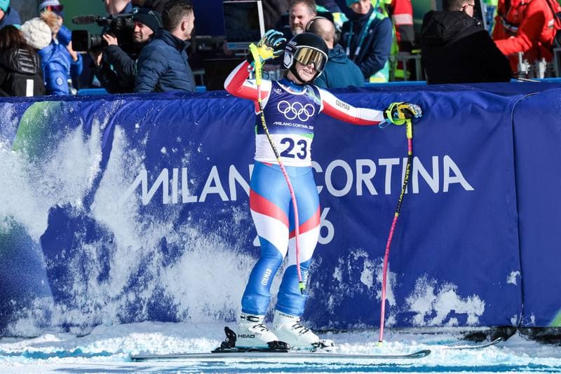 Alpine Skiing. Olympic Winter Games Milano-Cortina 2026. Women's Downhill. 08.02.2026