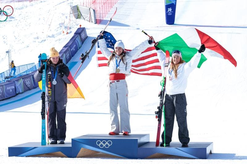 Alpine Skiing. Olympic Winter Games Milano-Cortina 2026. Women's Downhill. 08.02.2026