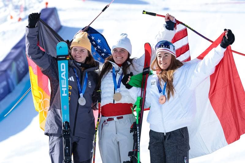 Alpine Skiing. Olympic Winter Games Milano-Cortina 2026. Women's Downhill. 08.02.2026