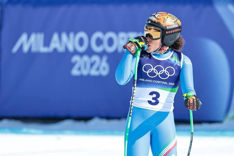 Alpine Skiing. Olympic Winter Games Milano-Cortina 2026. Women's Downhill. 08.02.2026