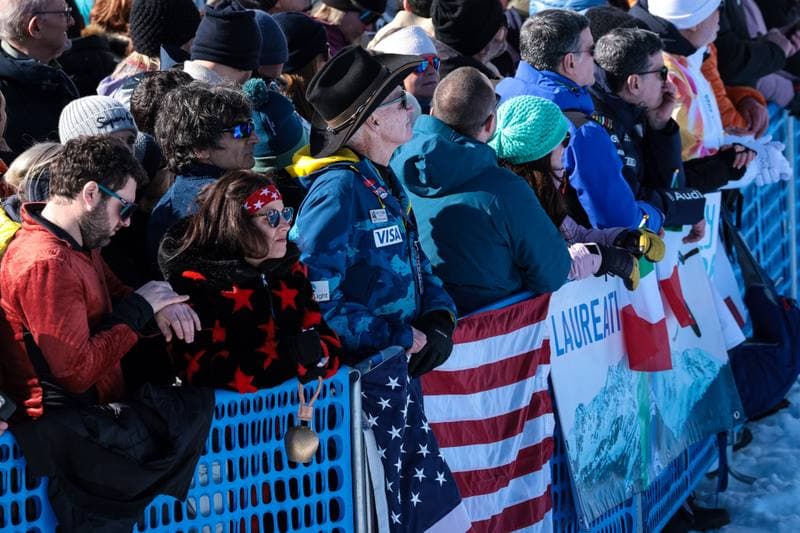 Alpine Skiing. Olympic Winter Games Milano-Cortina 2026. Women's Downhill. 08.02.2026