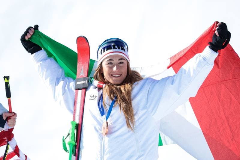 Alpine Skiing. Olympic Winter Games Milano-Cortina 2026. Women's Downhill. 08.02.2026