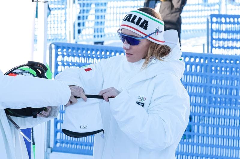 Alpine Skiing. Olympic Winter Games Milano-Cortina 2026. Women's Downhill. 08.02.2026