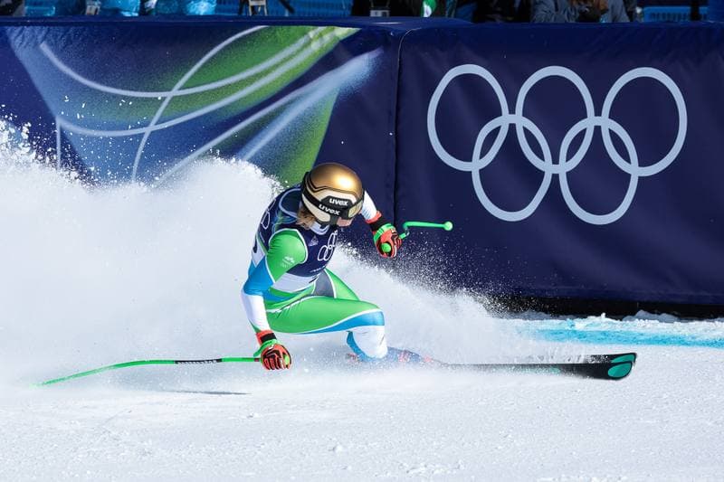 Alpine Skiing. Olympic Winter Games Milano-Cortina 2026. Women's Downhill. 08.02.2026