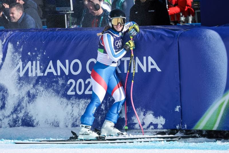 Alpine Skiing. Olympic Winter Games Milano-Cortina 2026. Women's Downhill. 08.02.2026