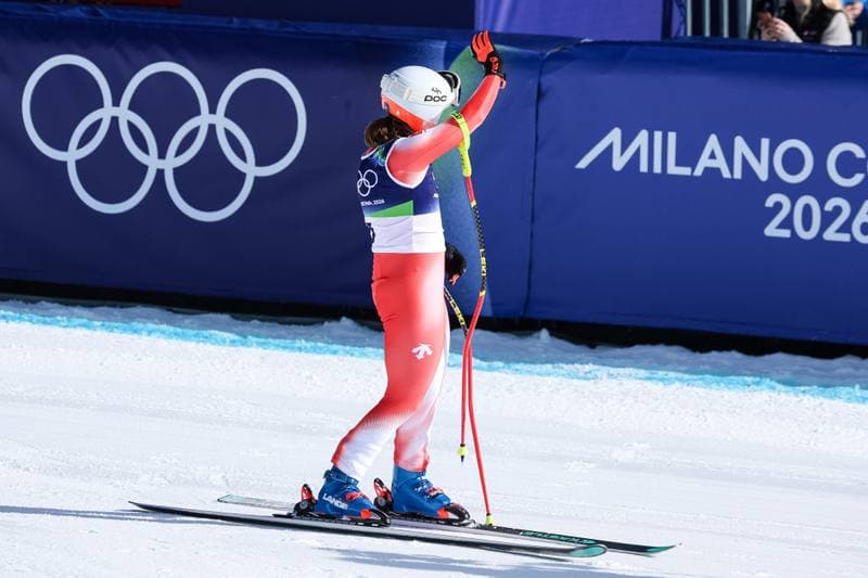 Alpine Skiing. Olympic Winter Games Milano-Cortina 2026. Women's Downhill. 08.02.2026