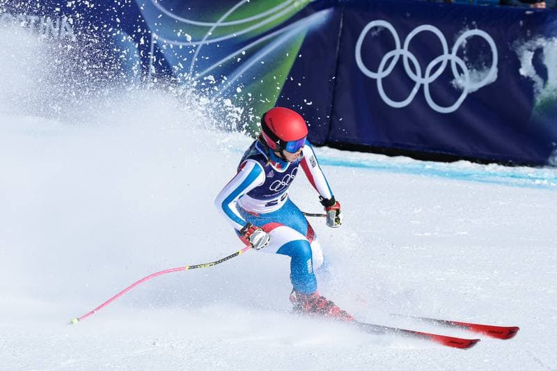 Alpine Skiing. Olympic Winter Games Milano-Cortina 2026. Women's Downhill. 08.02.2026