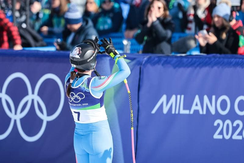 Alpine Skiing. Olympic Winter Games Milano-Cortina 2026. Women's Downhill. 08.02.2026