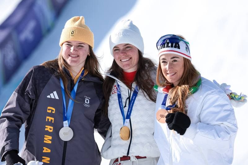 Alpine Skiing. Olympic Winter Games Milano-Cortina 2026. Women's Downhill. 08.02.2026