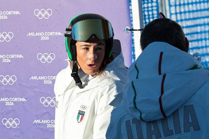 Alpine Skiing. Olympic Winter Games Milano-Cortina 2026. Women's Downhill. 08.02.2026