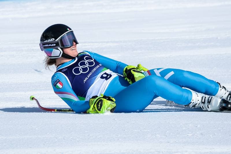 Alpine Skiing. Olympic Winter Games Milano-Cortina 2026. Women's Downhill. 08.02.2026