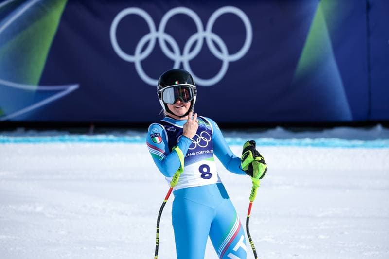 Alpine Skiing. Olympic Winter Games Milano-Cortina 2026. Women's Downhill. 08.02.2026