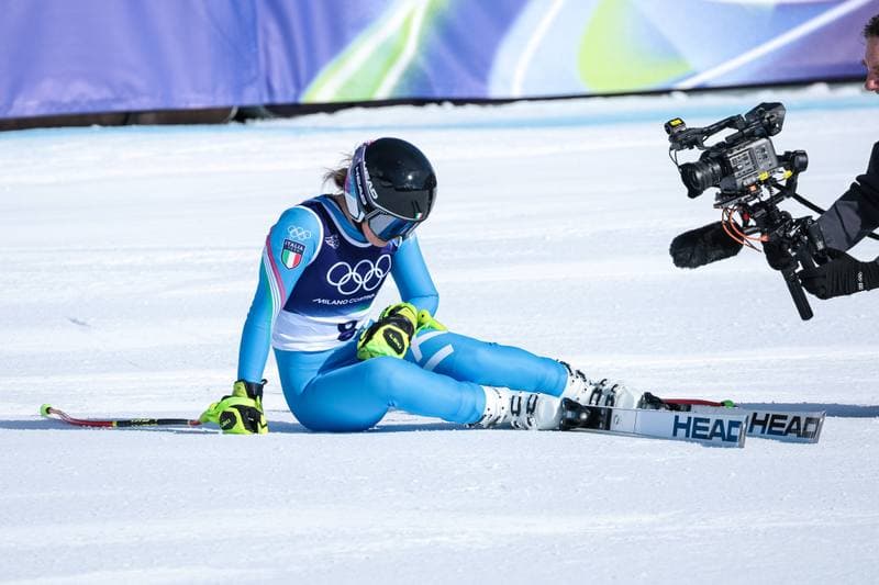 Alpine Skiing. Olympic Winter Games Milano-Cortina 2026. Women's Downhill. 08.02.2026