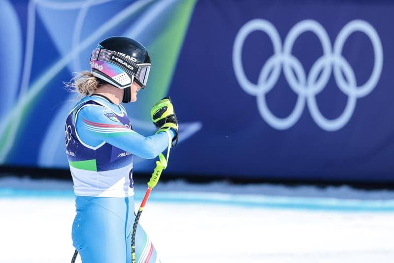 Alpine Skiing. Olympic Winter Games Milano-Cortina 2026. Women's Downhill. 08.02.2026