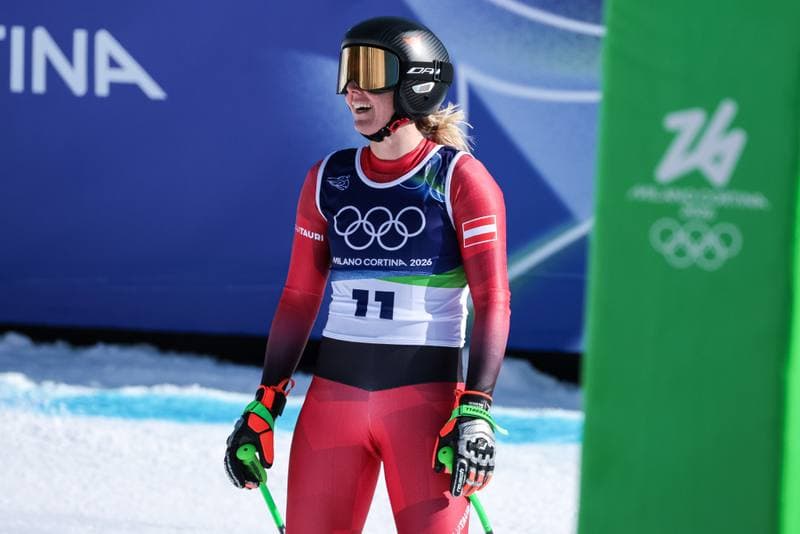 Alpine Skiing. Olympic Winter Games Milano-Cortina 2026. Women's Downhill. 08.02.2026
