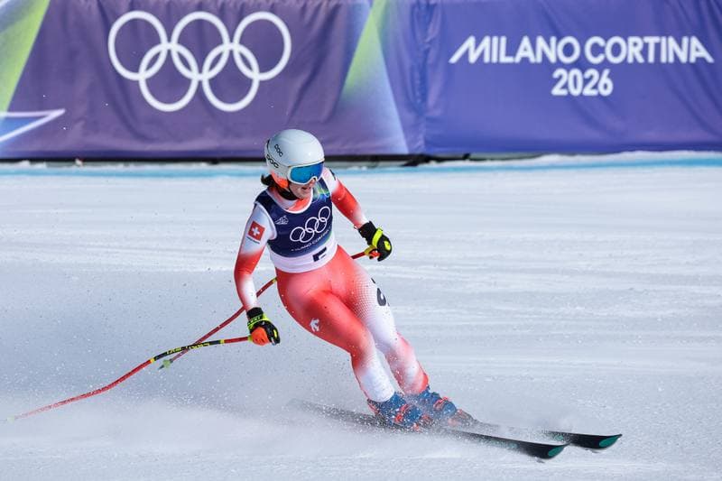 Alpine Skiing. Olympic Winter Games Milano-Cortina 2026. Women's Downhill. 08.02.2026