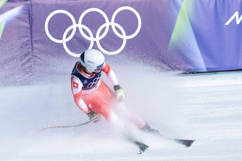 Alpine Skiing. Olympic Winter Games Milano-Cortina 2026. Women's Downhill. 08.02.2026