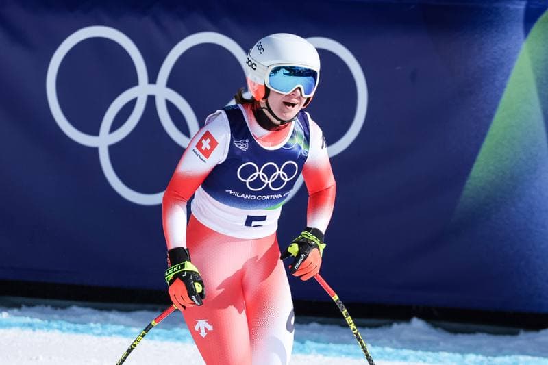 Alpine Skiing. Olympic Winter Games Milano-Cortina 2026. Women's Downhill. 08.02.2026