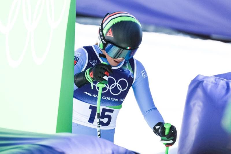 Alpine Skiing. Olympic Winter Games Milano-Cortina 2026. Women's Downhill. 08.02.2026